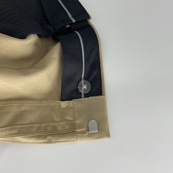 NWT VAN HEUSEN stretch premium no iron trouser pants tan size 52 X 32 men's - Picture 8 of 8